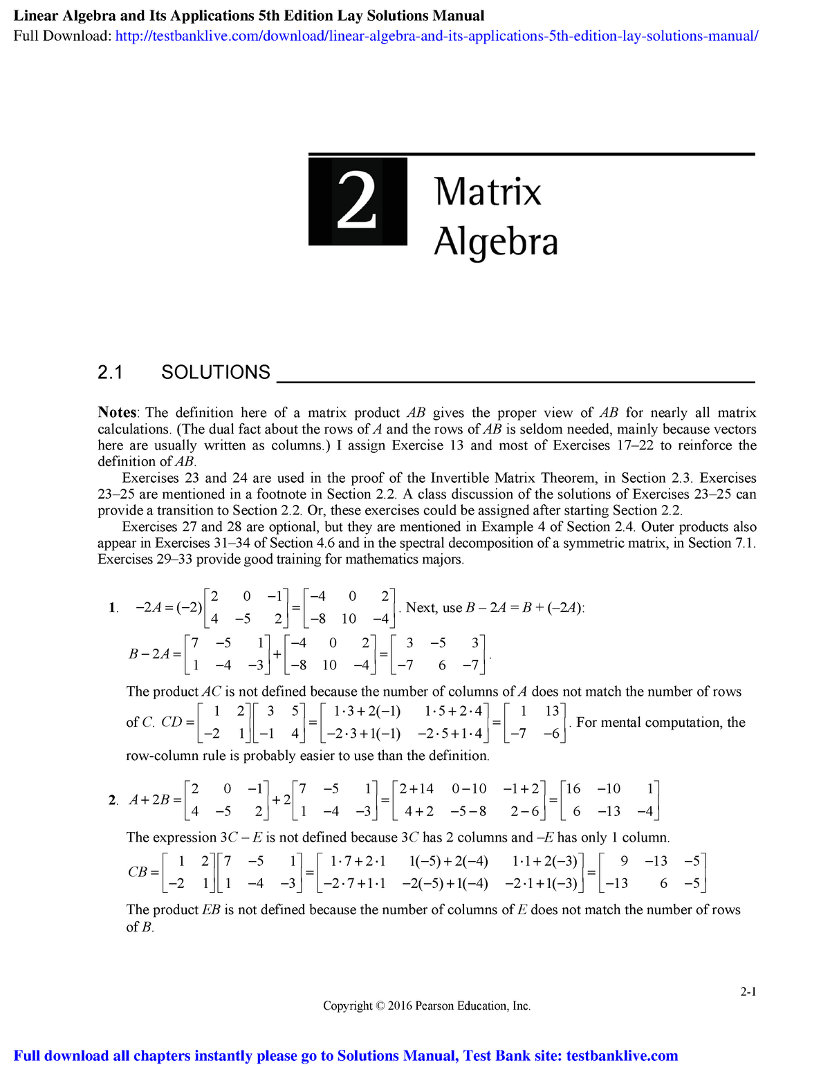 linear algebra with applications 5th edition