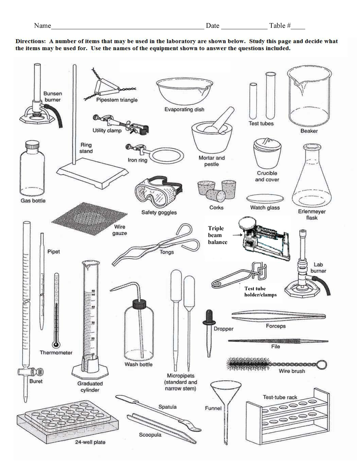 lab-equipment-practice-ii-test-tube-holder-clamps-triple-beam