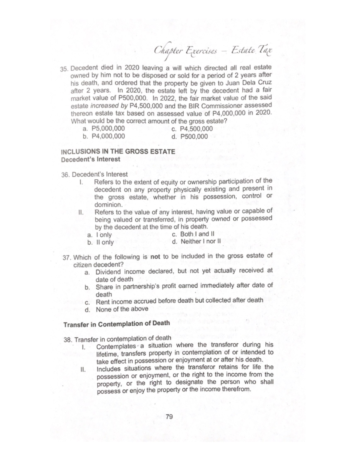 Part 3 - Business Taxation - Accounting - Studocu