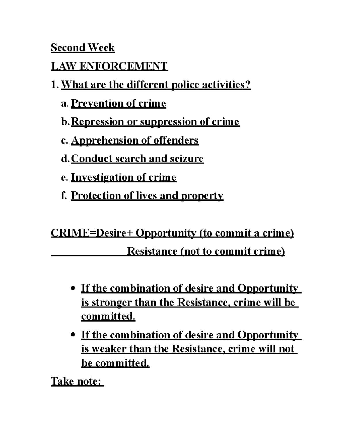 PCJS 2AND5 WEEK sociology and other nonlegal fields, including