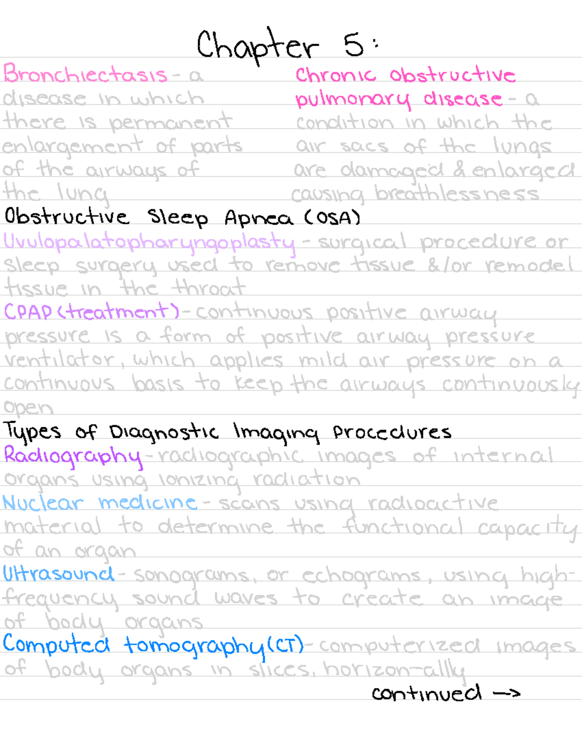 chapter 5 case study medical terminology