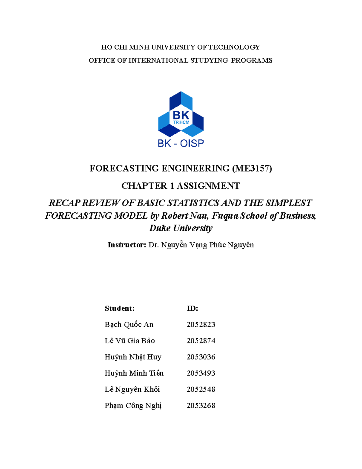 Group 3 - WD report - HO CHI MINH UNIVERSITY OF TECHNOLOGY OFFICE OF ...