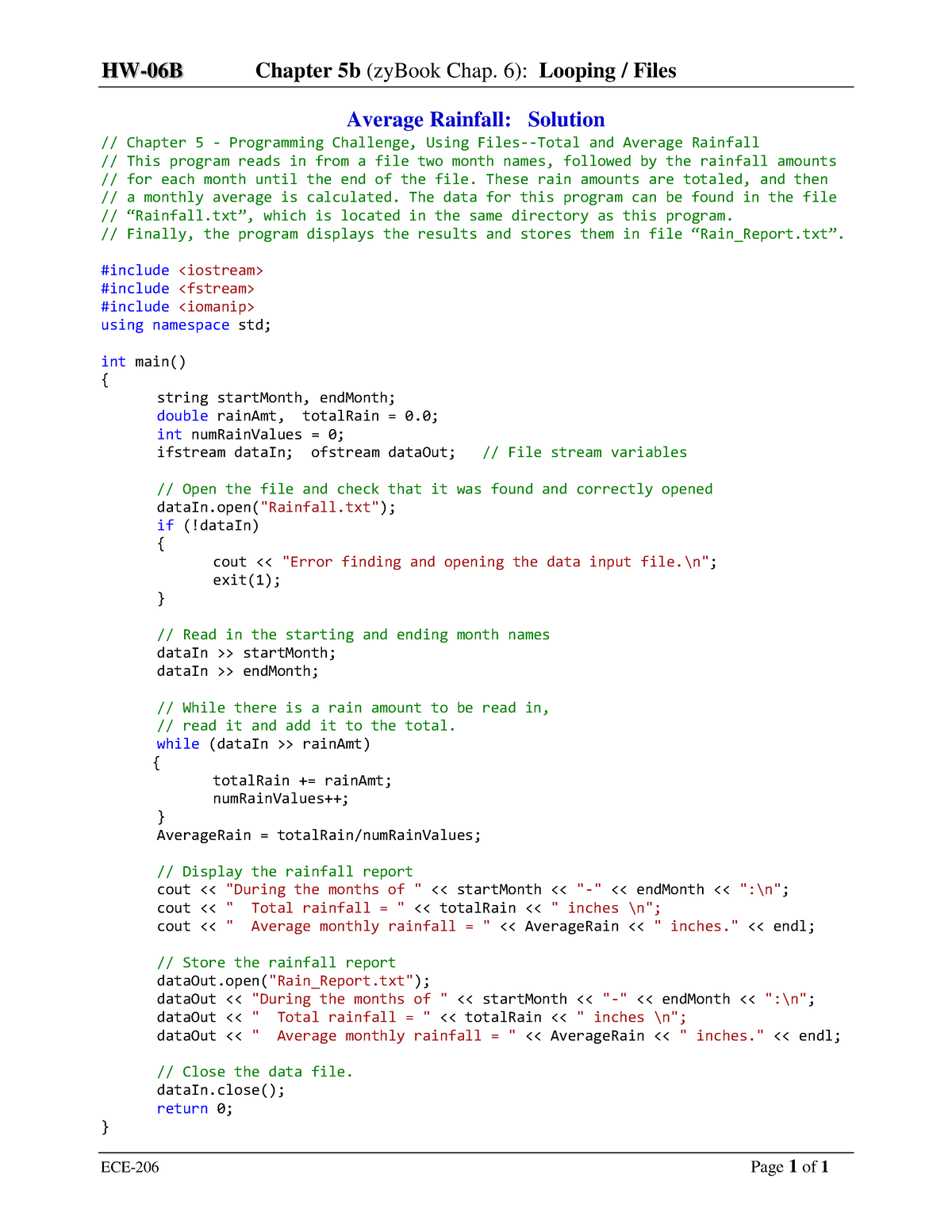 HW-06B Cpp-Files-Sol - HW 06B CPP Solution - HW- 06 B Chapter 5b ...