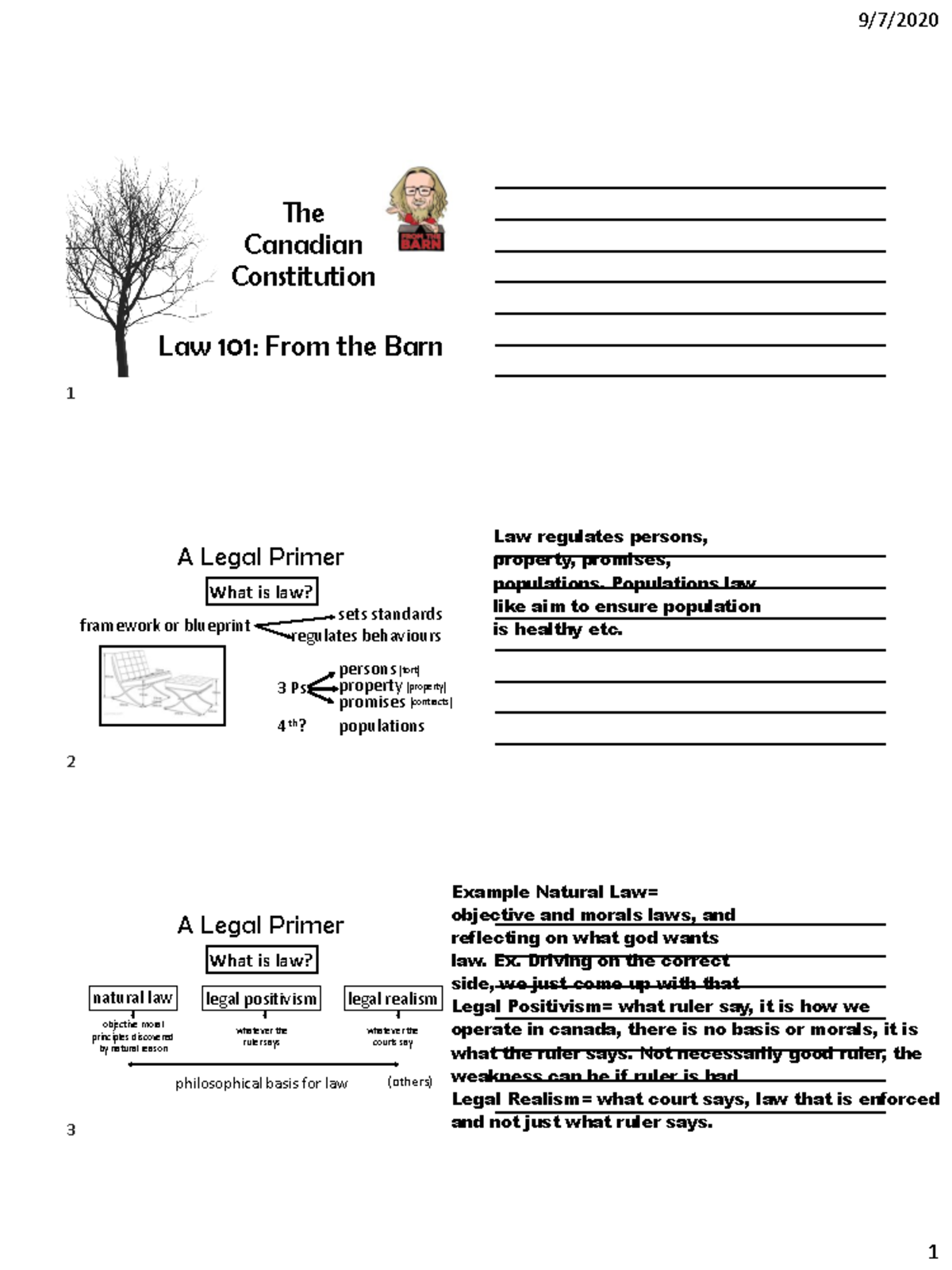 Module+2+-+Lesson+1+-+A+Legal+Primer+copy - Law 101: From the Barn The ...