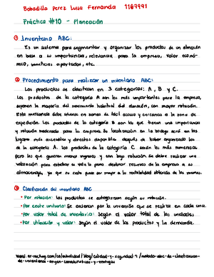 Bobadilla Taller 7 Planeacion - planeación y control de la producción 2 ...
