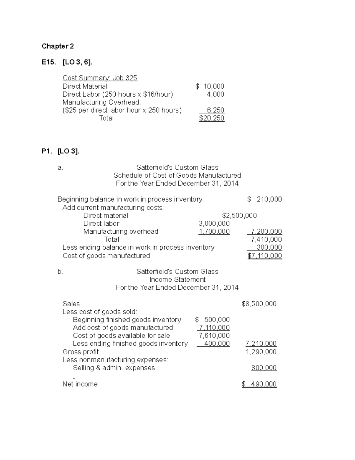 Solutions Chapter 2 Management Accounting Calcutta University Studocu