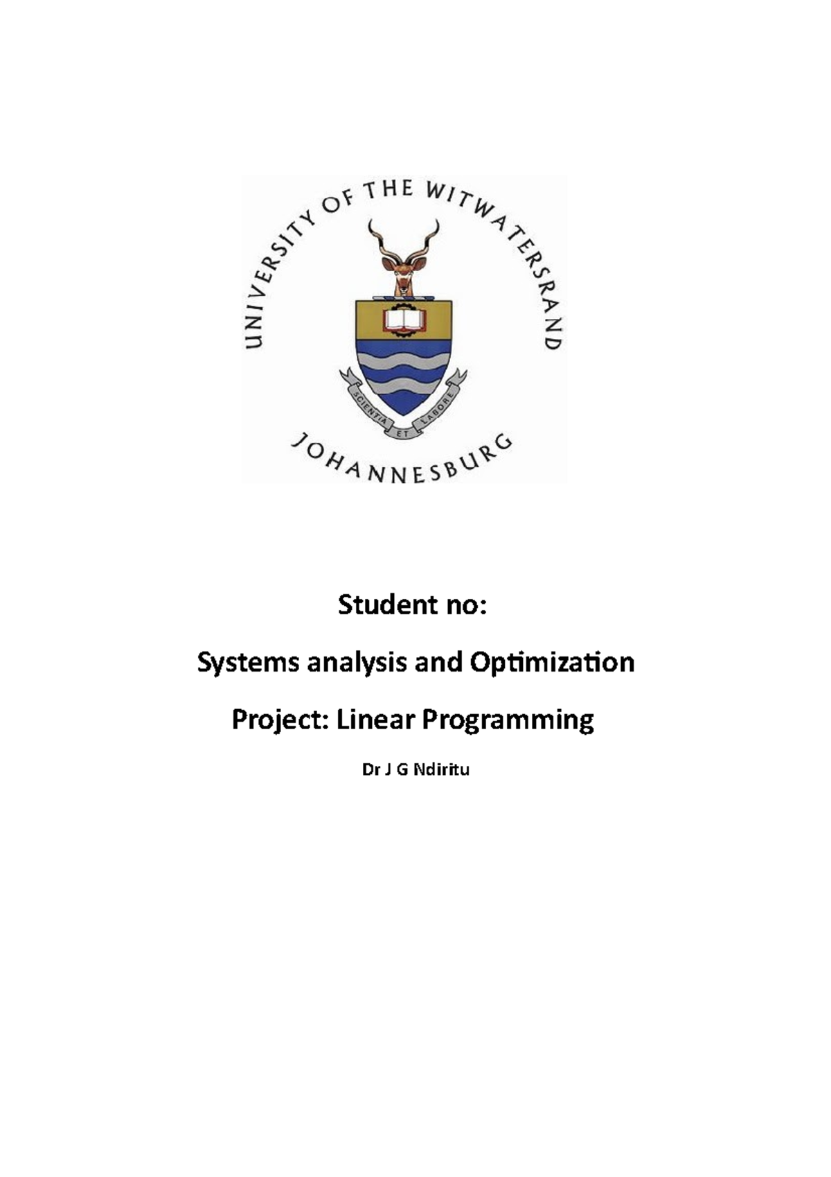 systems-project-linear-programming-student-no-systems-analysis-and