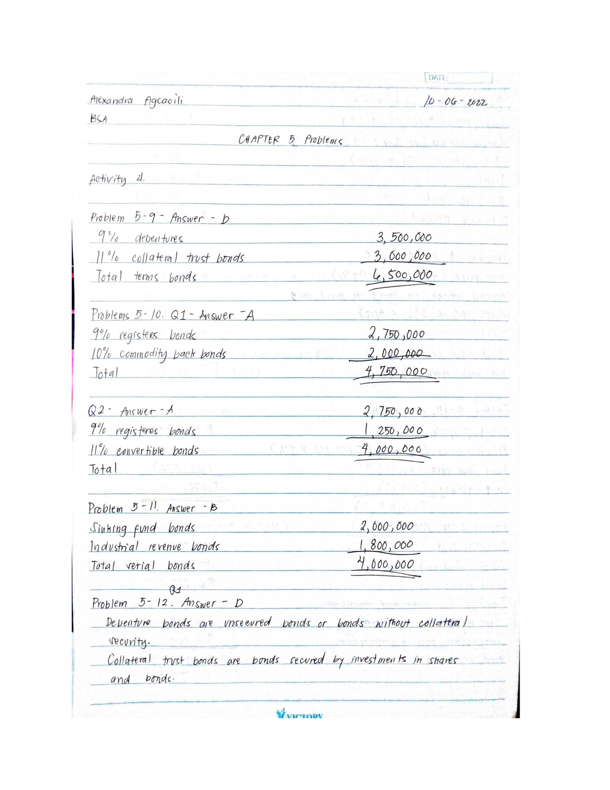 Activity 4 ACCO 4 - Solutions And Answers From Intermediate Accounting ...