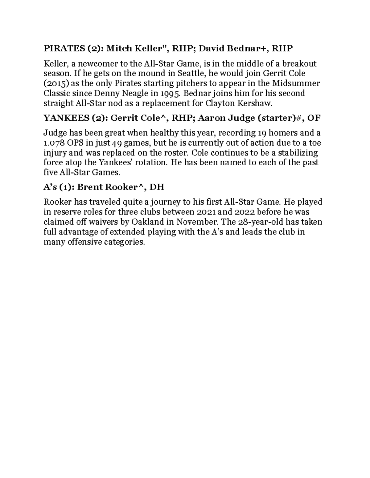 Yankees - These are the notes - SPS 300 - Quinnipiac - Studocu