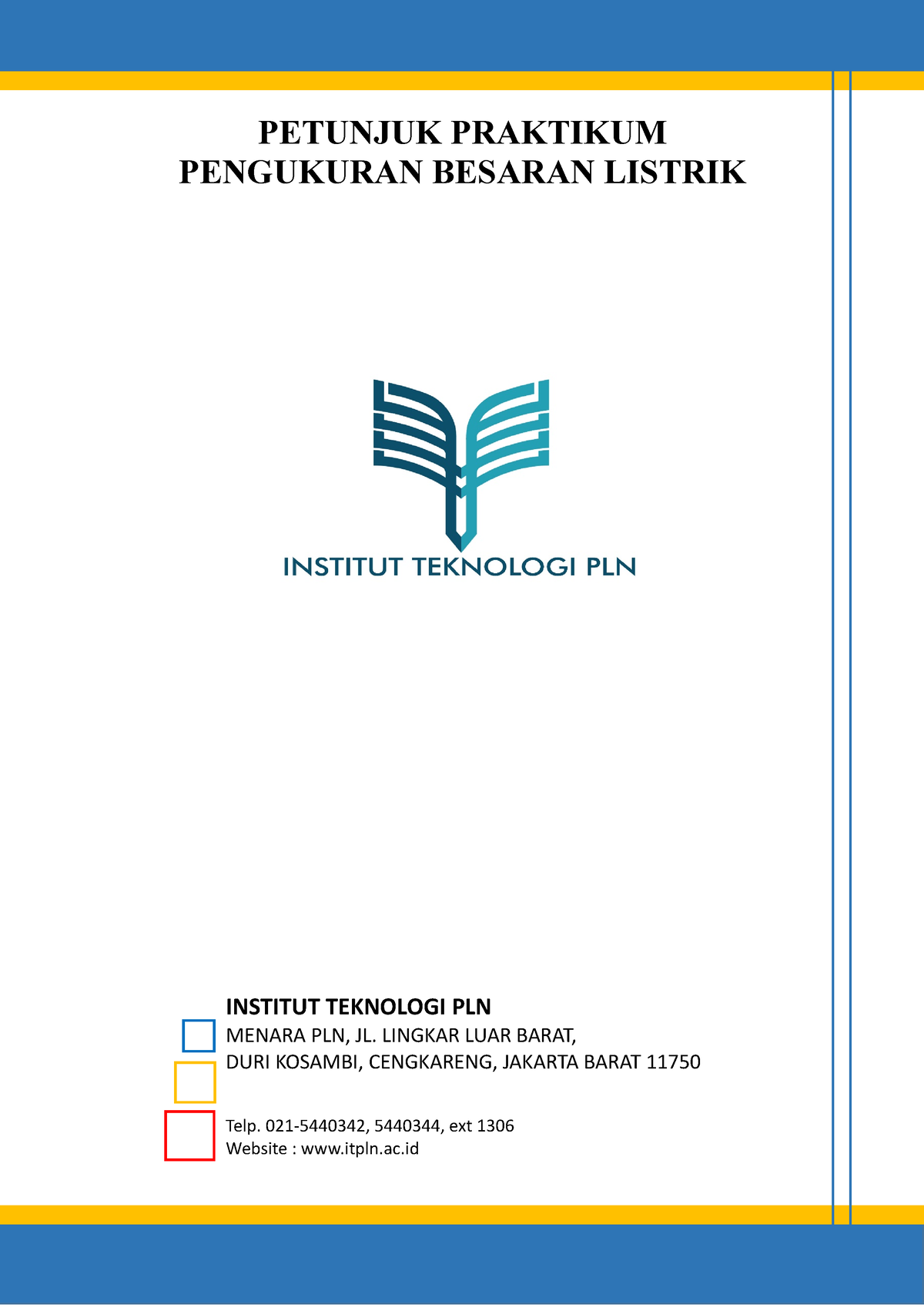 Modul-pbl-20201 - Modul Pengukuran Besaran Listrik - PETUNJUK PRAKTIKUM ...