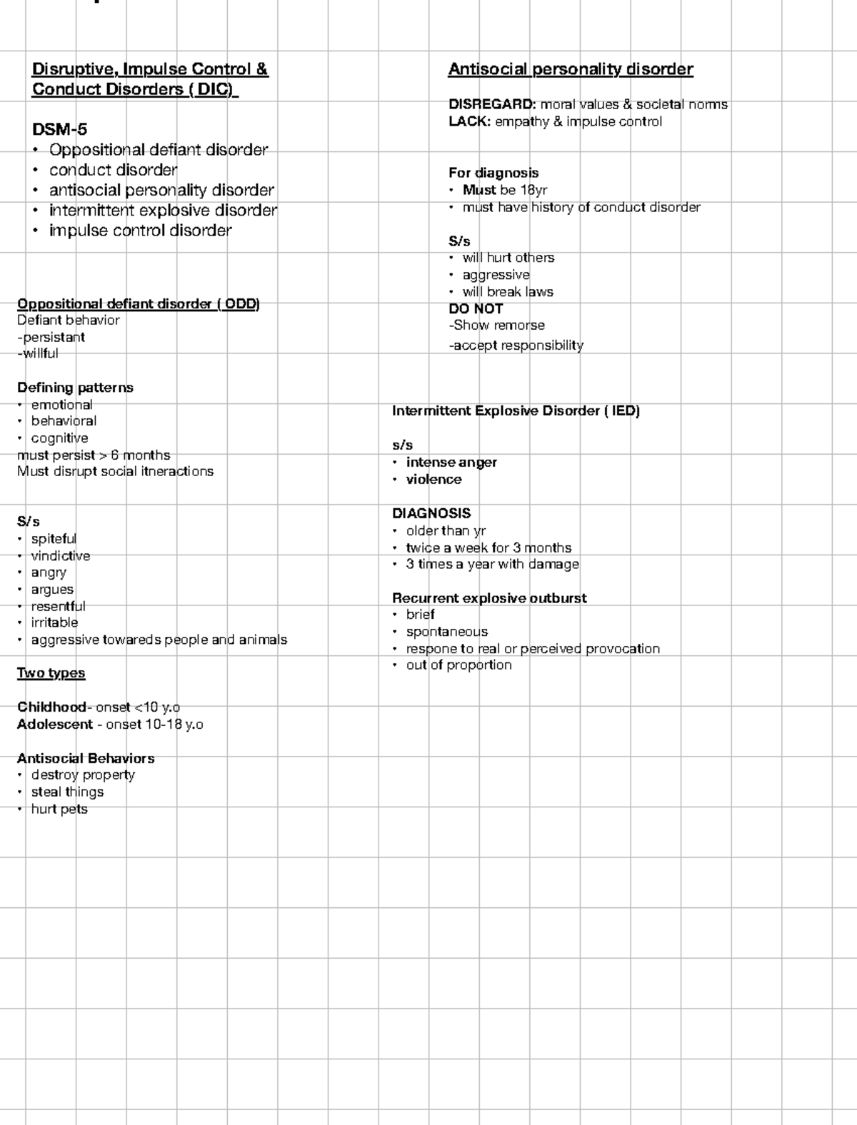 Ch. 21 impulse control disorders - Disruptive, Impulse Control ...