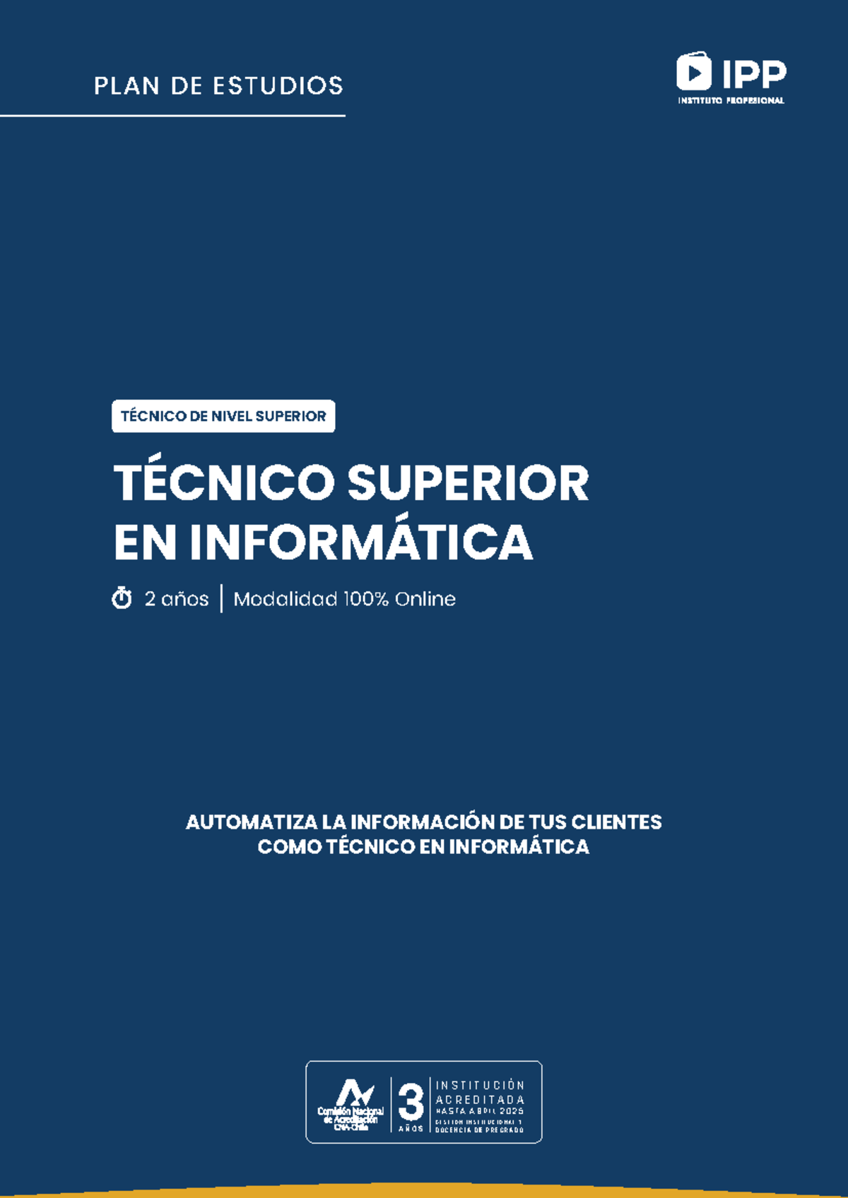 Tecnico-EN- Informatica - AUTOMATIZA LA INFORMACIÓN DE TUS CLIENTES ...