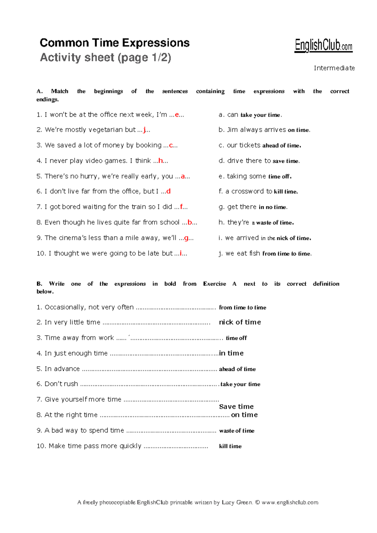 time-expressions-activity-common-time-expressions-activity-sheet