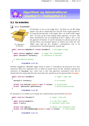 Kap4 - Kapittel 4 Pensum - Figur 4.1 A) : En Stakk (eller En Stabel ...