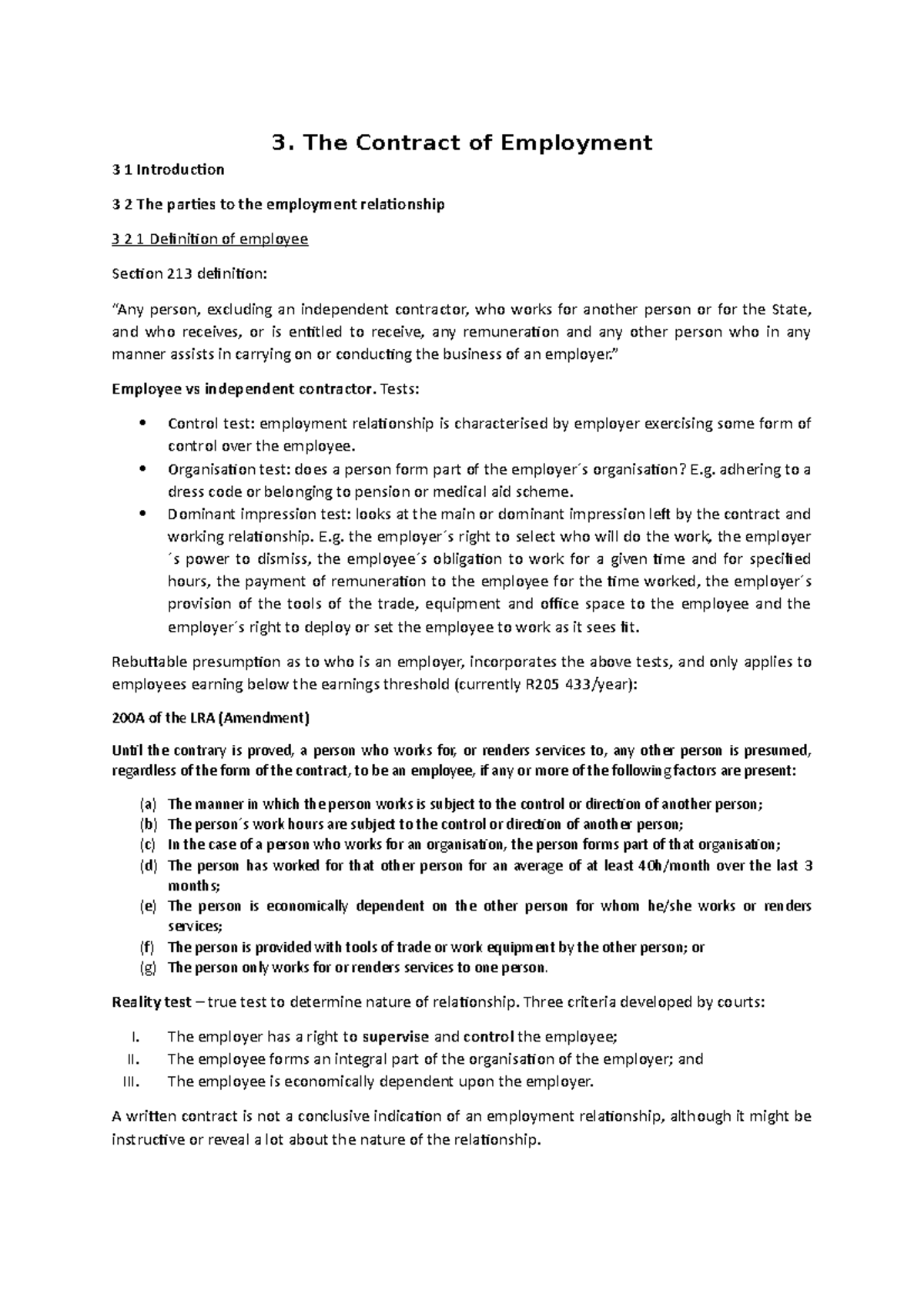 jml-notes-3-the-contract-of-employment-3-1-introduction-3-2-the