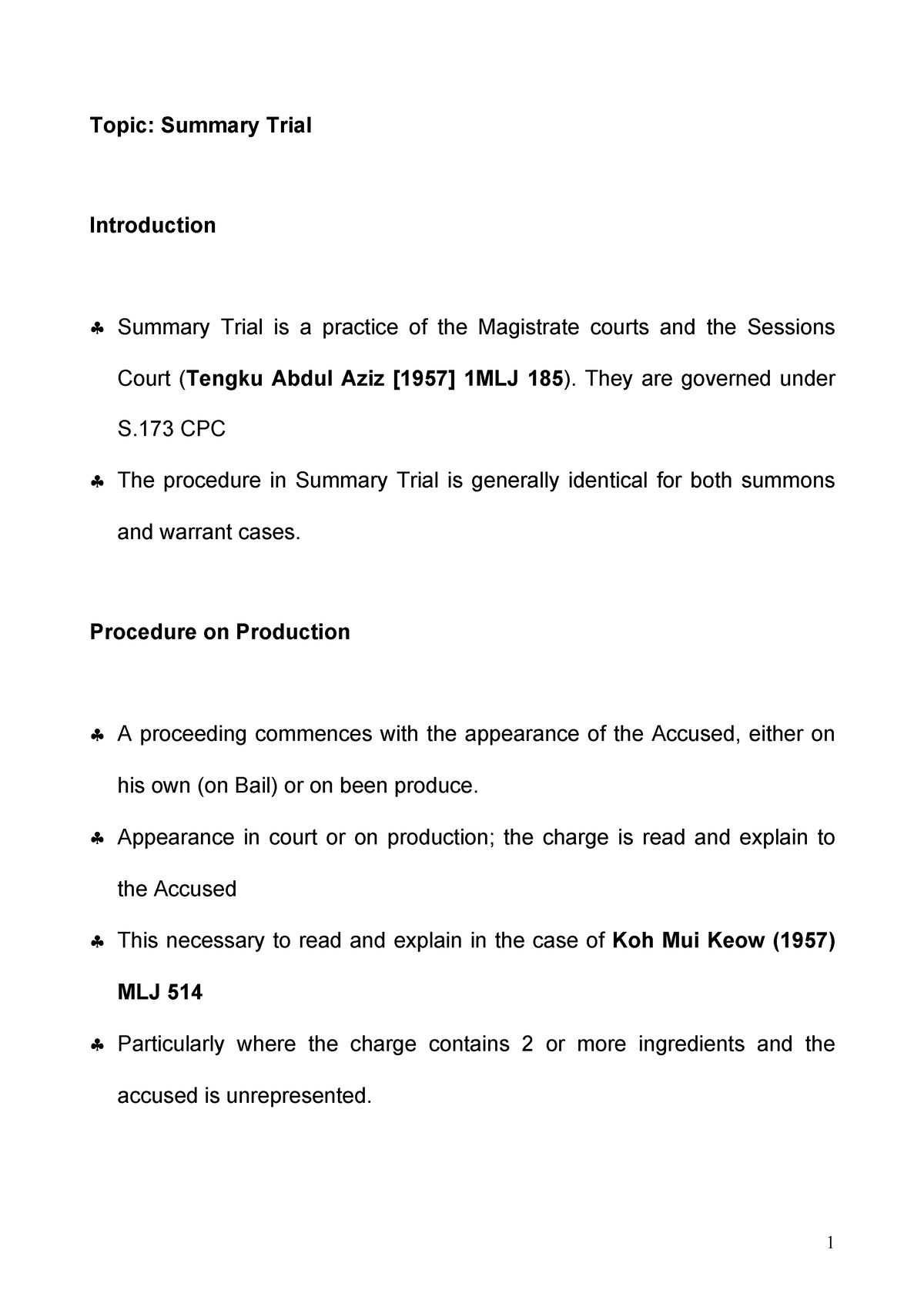 cpc-notes-1-topic-summary-trial-introduction-summary-trial-is-a