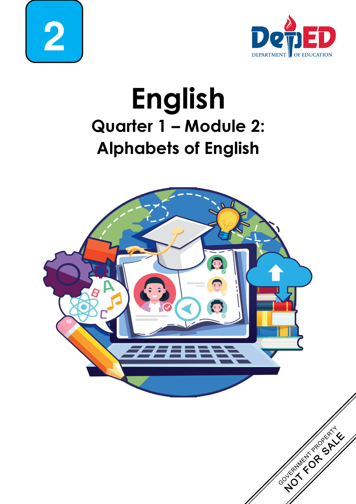 Q1 English 2 Module 2 Educational Purposes Only English Quarter 1 Module 2 Alphabets Of 9070