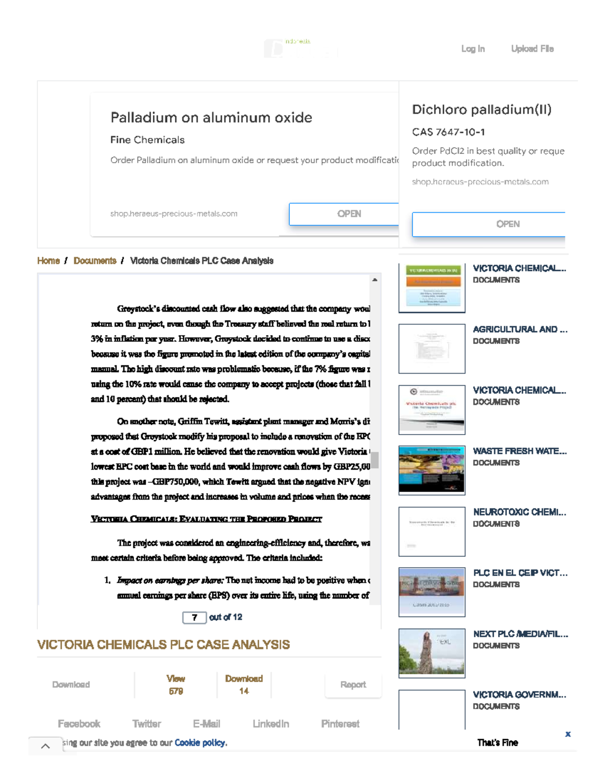 Victoria Chemical PLC case analysis - Human Resource Management ...