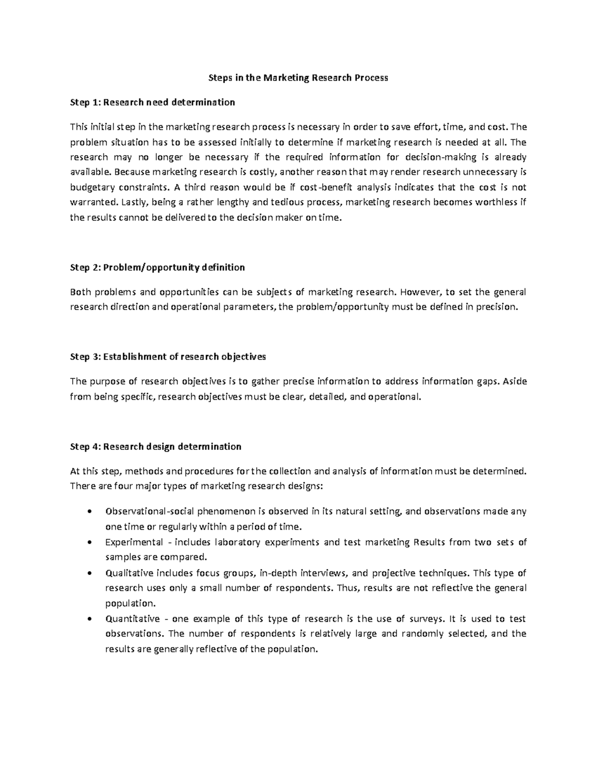 CH03Market Opportunity Analysis and Consumer Analysis Steps in the