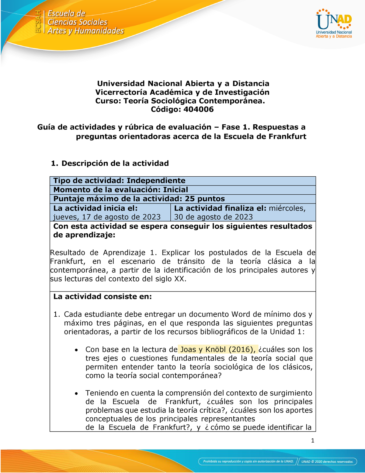 Guía De Actividades Y Rúbrica De Evaluación - Unidad 1- Fase 1 ...