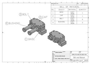 (BASE) Double Bearing Project - Engineering Drawing And CAD - Studocu
