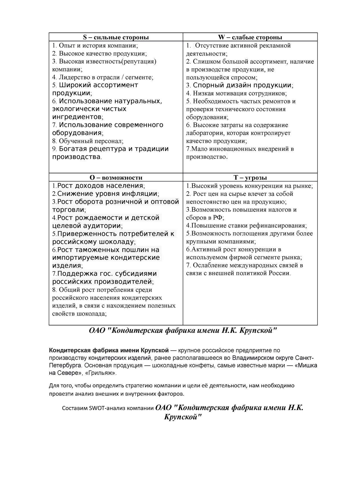 Реферат: Маркетинговое исследование продукции ОАО АВТОВАЗ