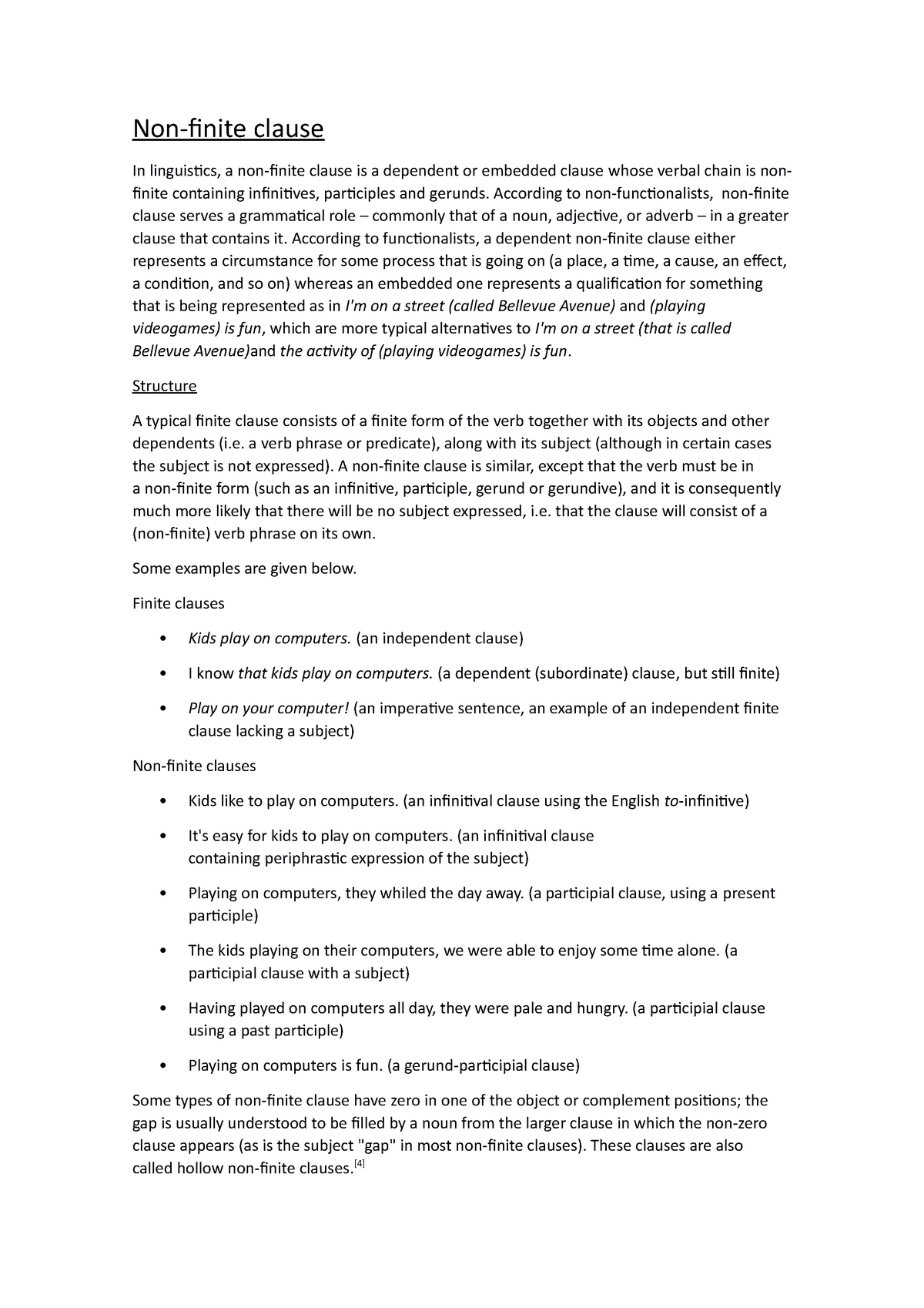 non-finite-clauses-clause-in-linguistics-a-clause-is-a-dependent-or