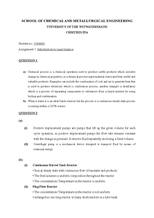 Topic Test 2 May 22 2020 - CHMT 2021 25 A - CHMT 2021/25A TEST 2 22 May ...
