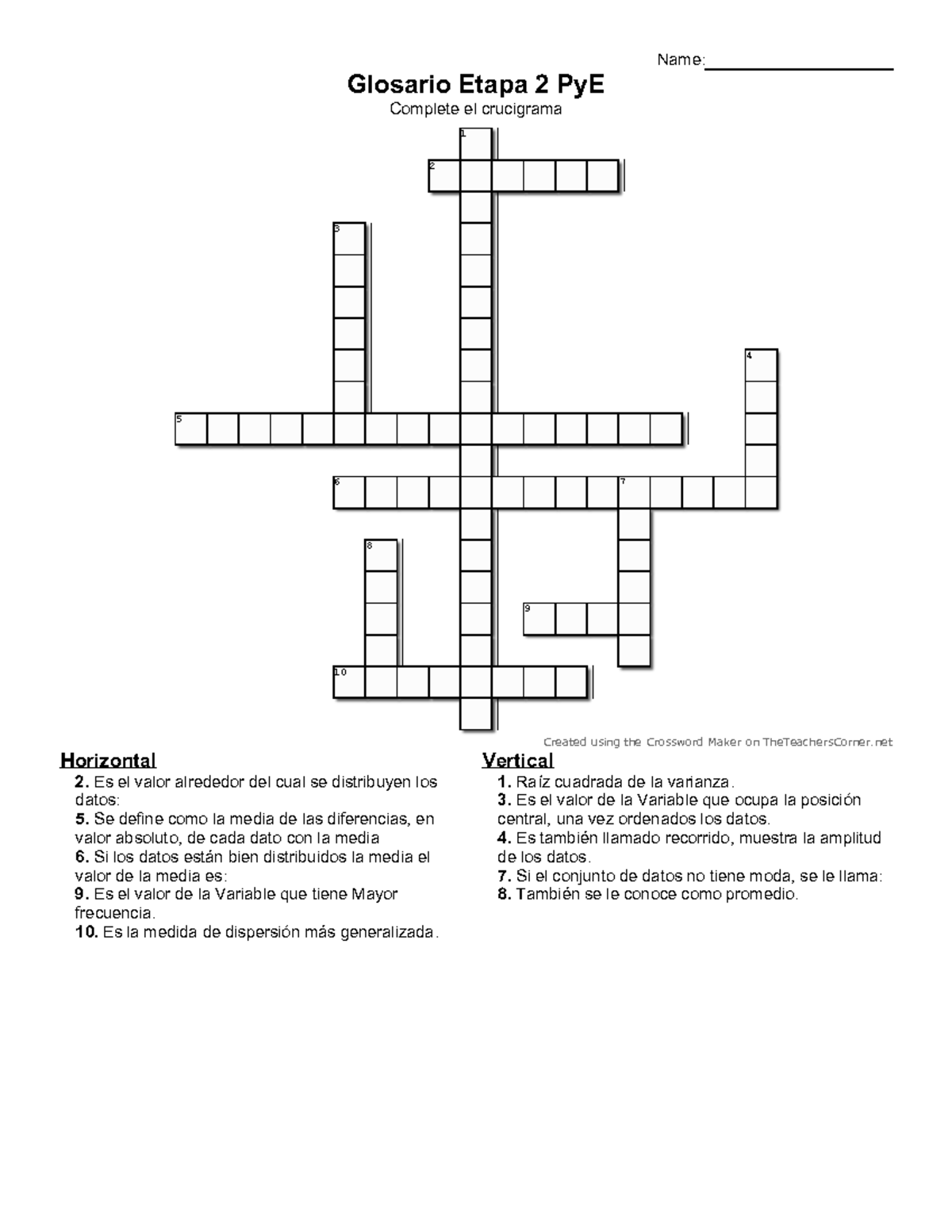 Crucigrama Etapa 2 - KOAJNV AVKVCwojneav vnl{ b jno agl anio aj an aefk ...