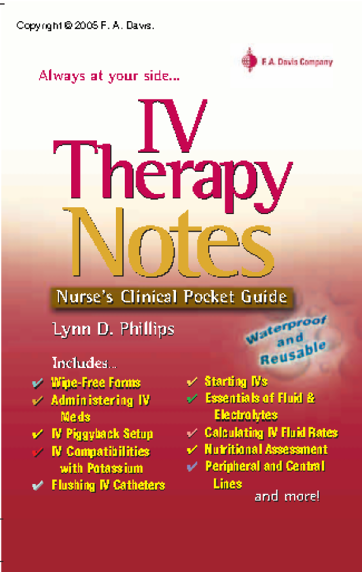 IV Therapy Notes ( PDFDrive ) - Davis Your Handheld Combining commonly ...