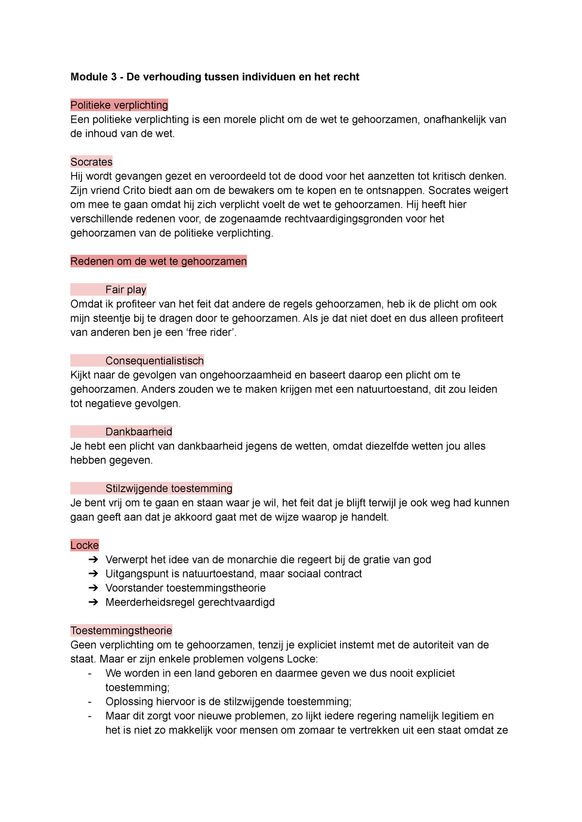 Module 3 - Week 8 T M 12 - Uitgebreide Samenvatting Van Week 8 Tot En ...