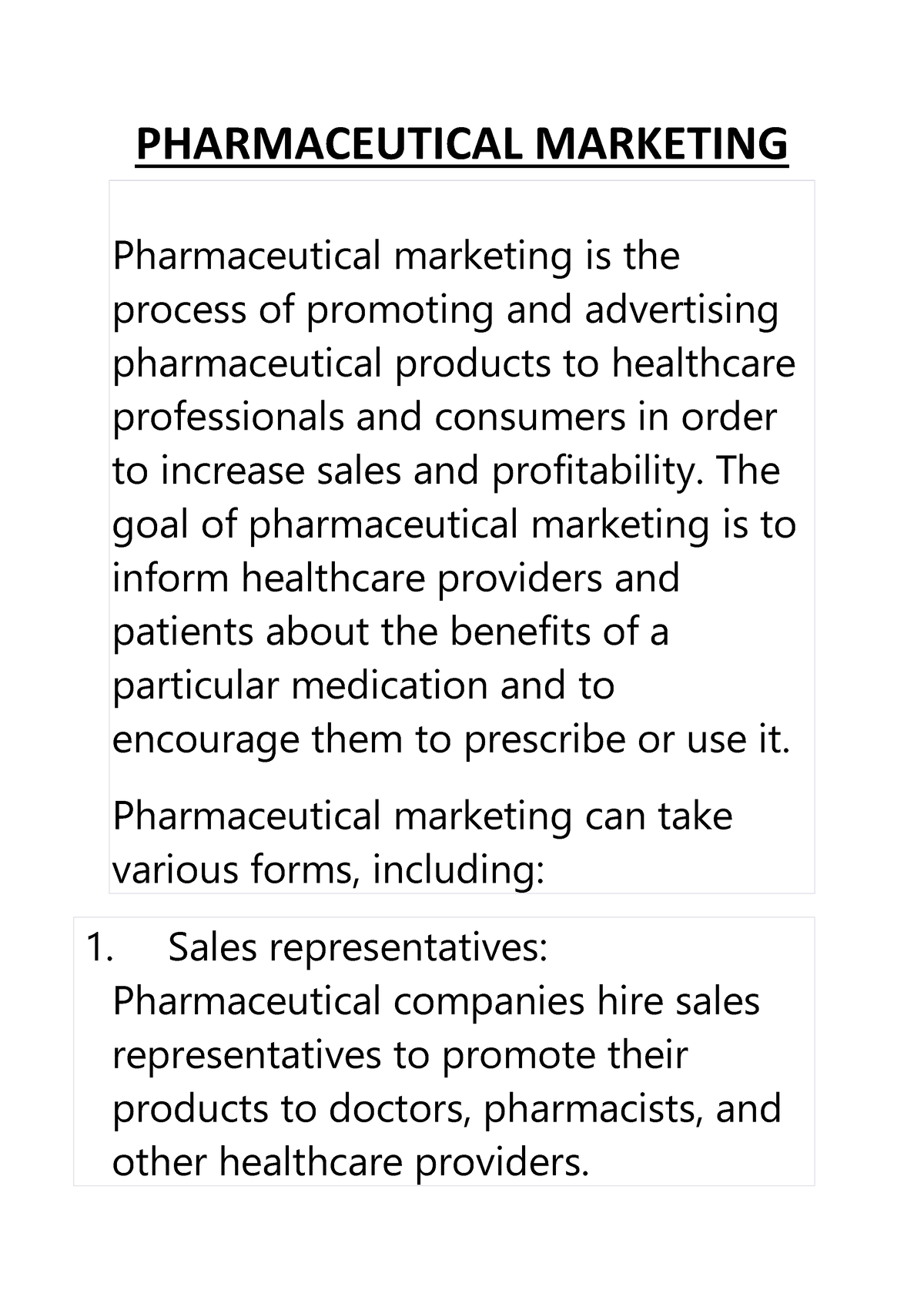 phd topics in pharmaceutical marketing