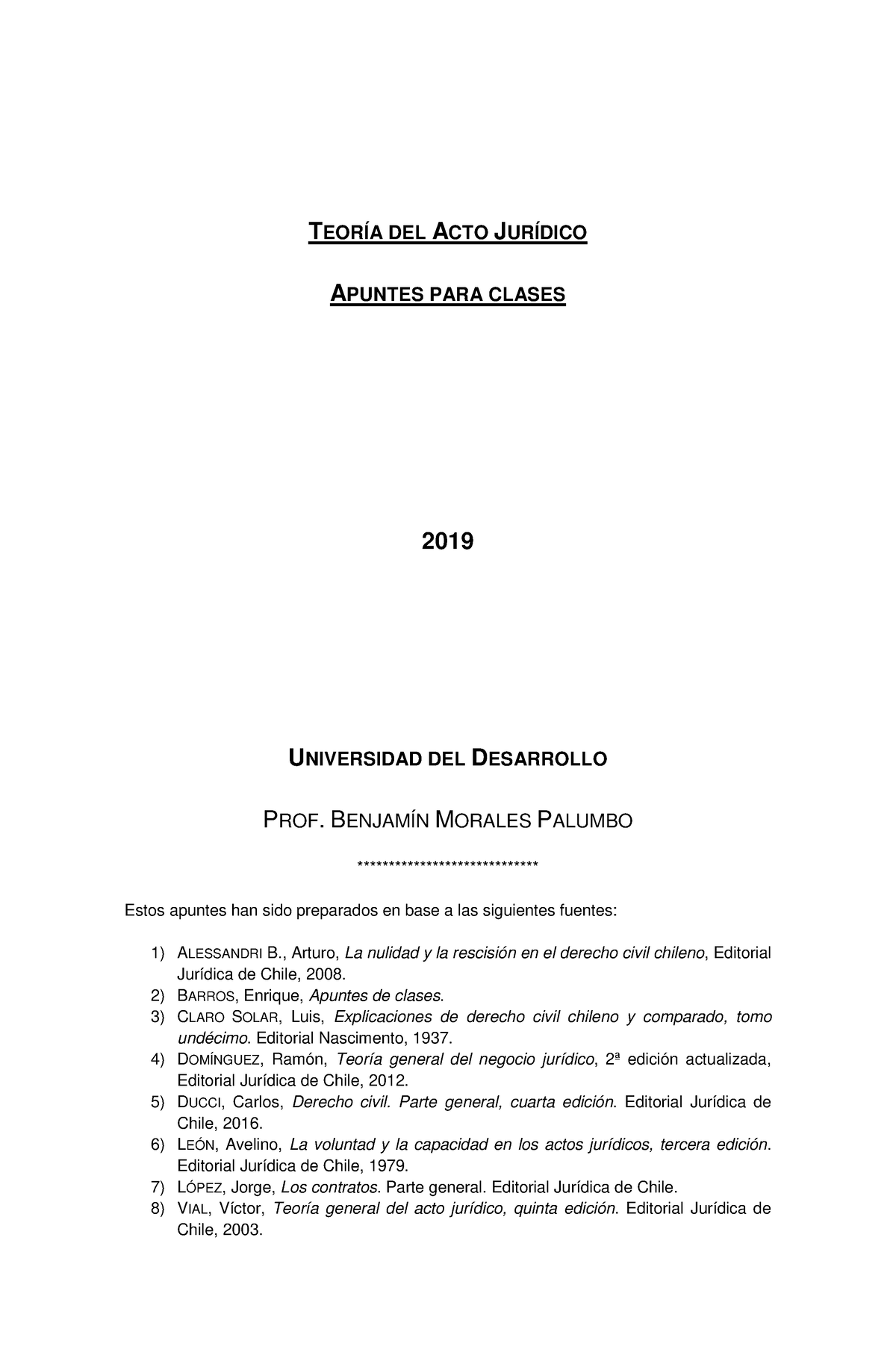 Teoría General Del Acto Jurídico - BMP V.2 (1) - TEORÍA DEL ACTO ...