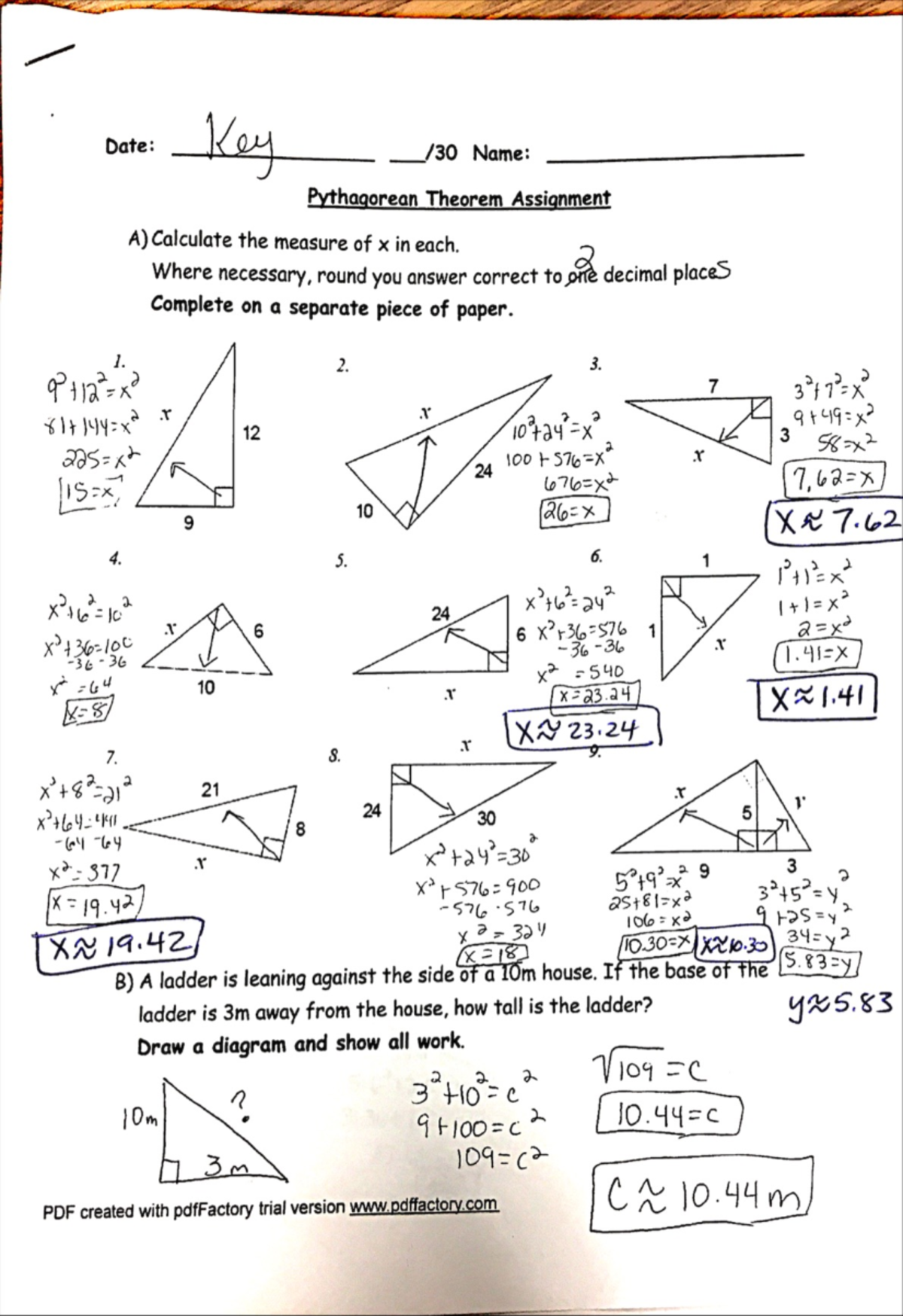 Theorem Assignment KEY Stout 13xyz9n - Descrite Maths - Studocu