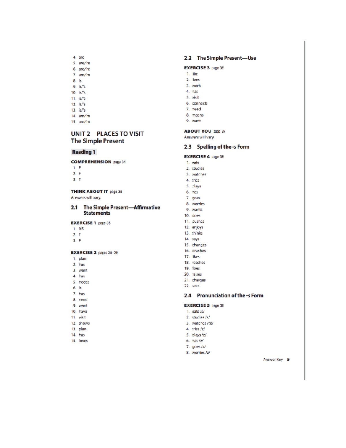 Answer+Key+GIC+1+Unit+2 - EAP 0440C - Studocu