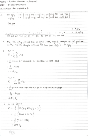 Probability And Statistics Final Exam - Studocu