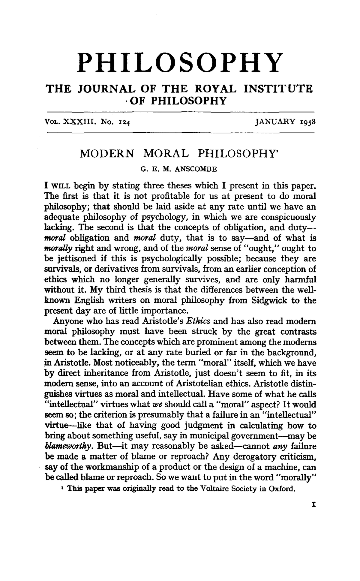 moral philosophy essay titles
