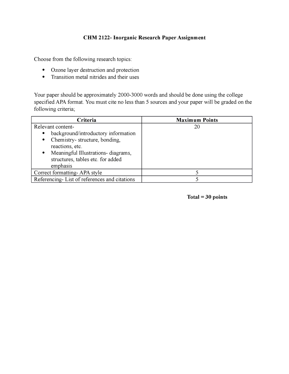 inorganic chemistry research paper