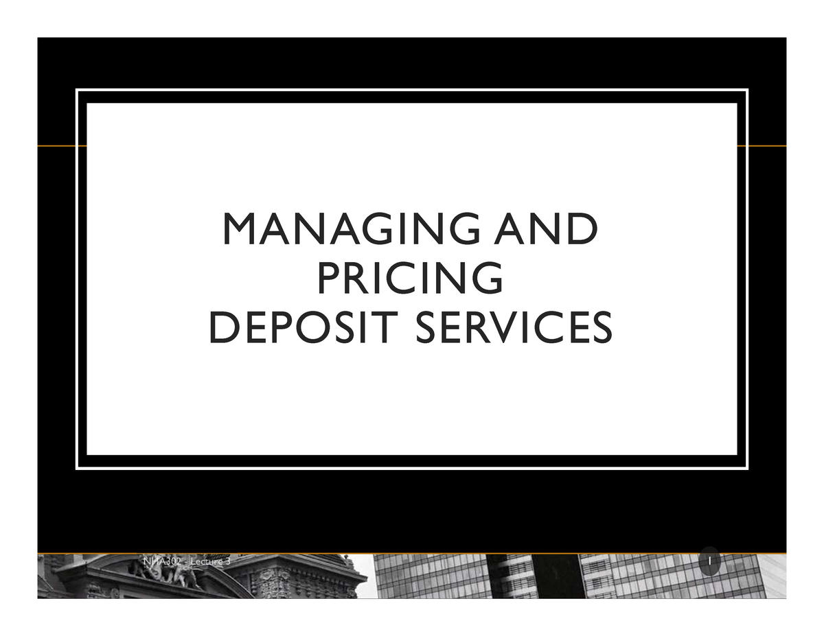 premier services deposit