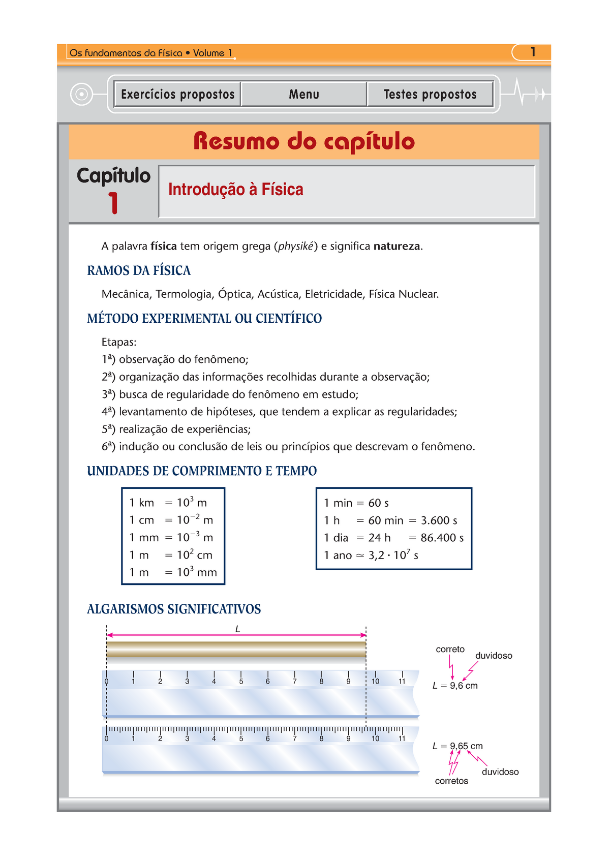 Lista de exercicios - LISTA DE EXERCÍCIOS Disciplina de Física Experimental  I 1) Quantos algarismos - Studocu