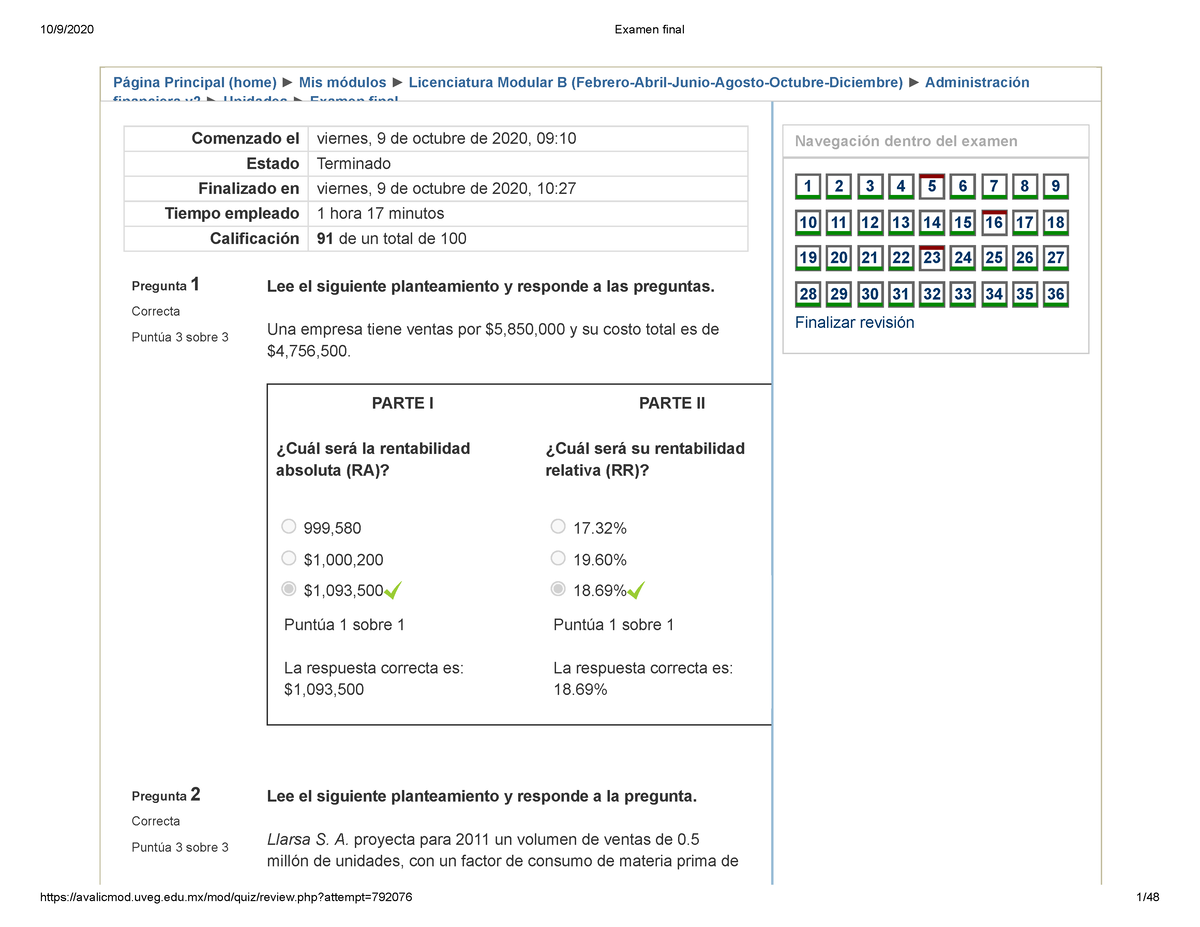 483022799 Examen Final Administracion Financiera - Página Principal ...