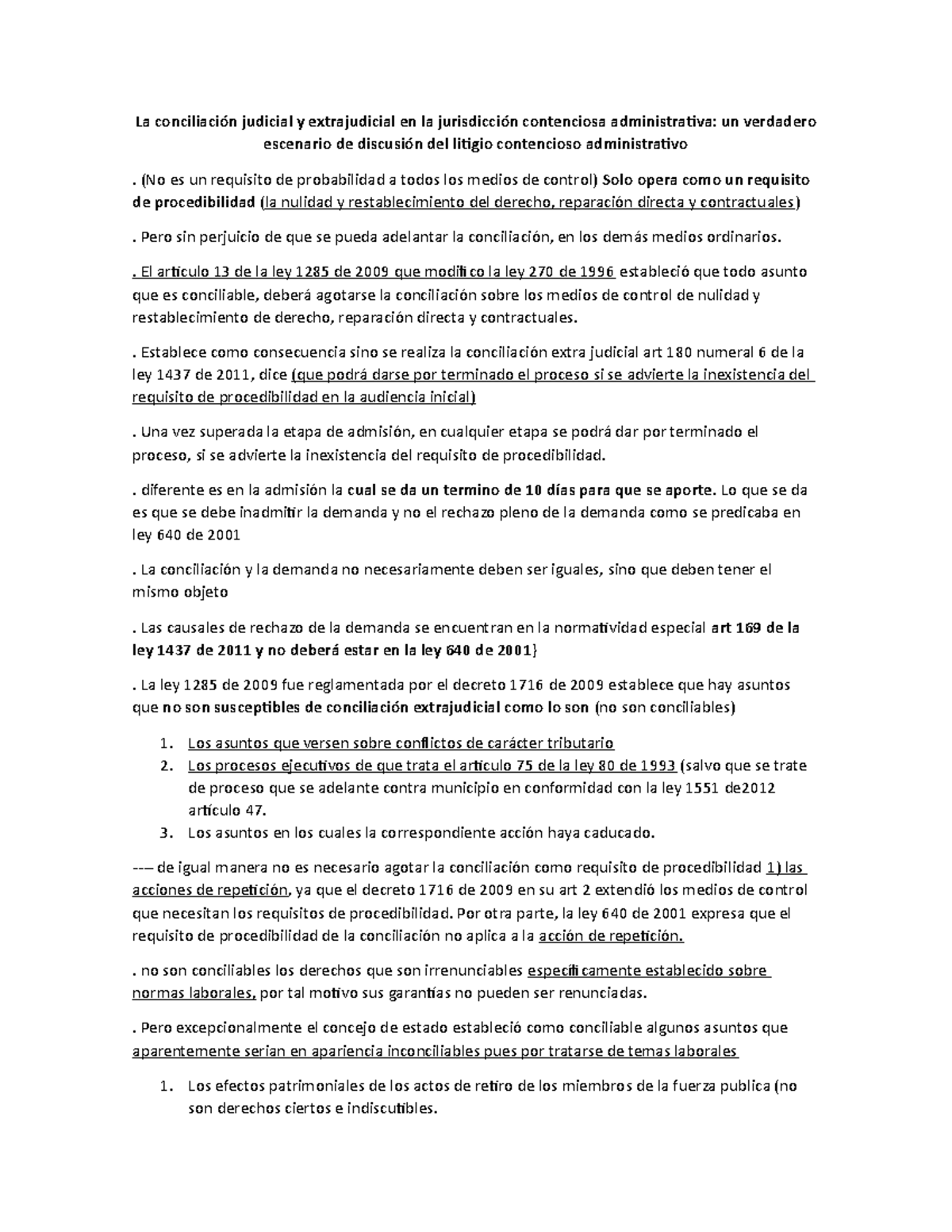 La Conciliación Judicial Y Extrajudicial En La Jurisdicción Contenciosa ...