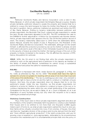 [Digest] Eugenio vs Executive Secretary - FLORENCIO EUGENIO v ...