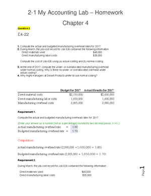 ACC 311 Final Project 1 - Not Sure - ACC 311 Final Project 1 ACC 311 ...