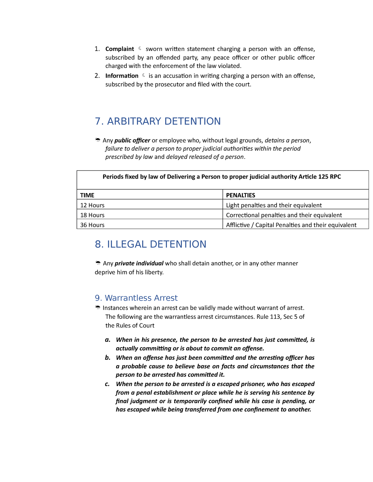 civil-service-review-module-7-1-complaint-sworn-written-statement