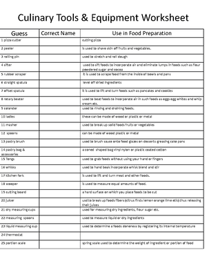 Culinary Essentials CH 13 - CHAPTER 13 Using Standardized Recipes ...