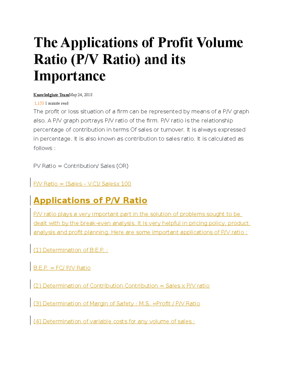 the-applications-of-profit-volume-ratio-a-p-v-graph-portrays-p-v