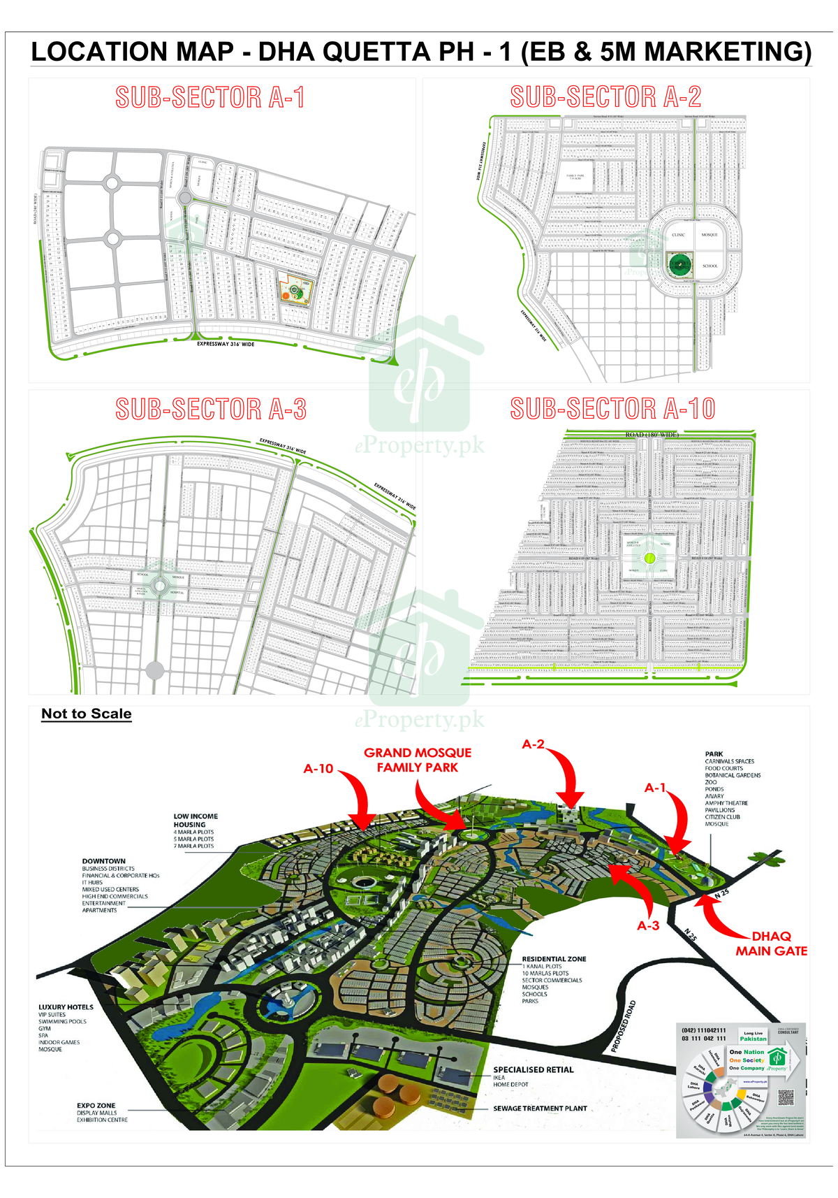 DHA Quetta Early Bird Map - SCHOOL MOSQUE HOSPITAL SPORTS, ATHLETICS ...