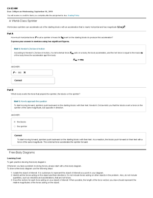 CH 05 HW - Chapter 5 Physics Homework For Mastering - CH 05 HW Due: 3 ...