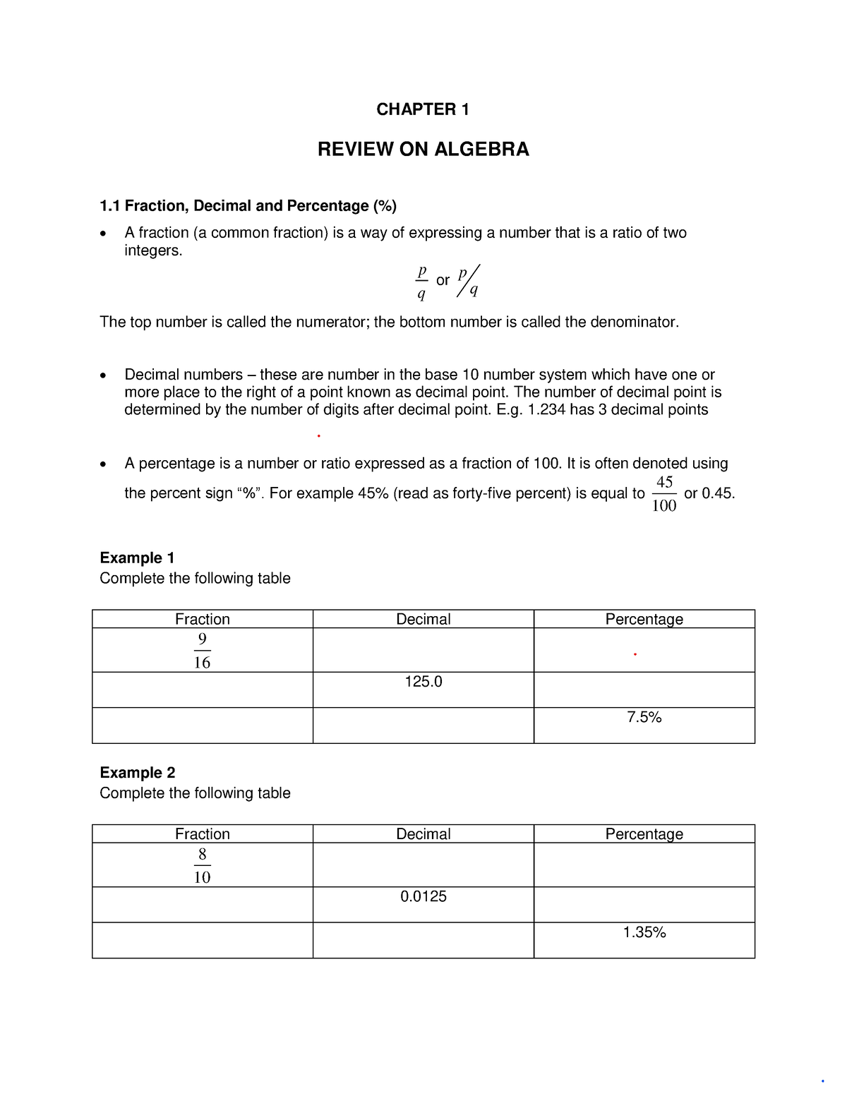 c1-algebra-chapter-1-review-on-algebra-1-fraction-decimal-and